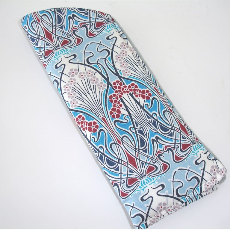Glasses Case Sleeve Liberty Ianthe Art Deco Nouveau Blue