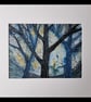 Moody Blueness, an original painting - Image 1