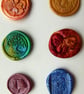 Set of Six Metallic Wax Seals  - Image 5