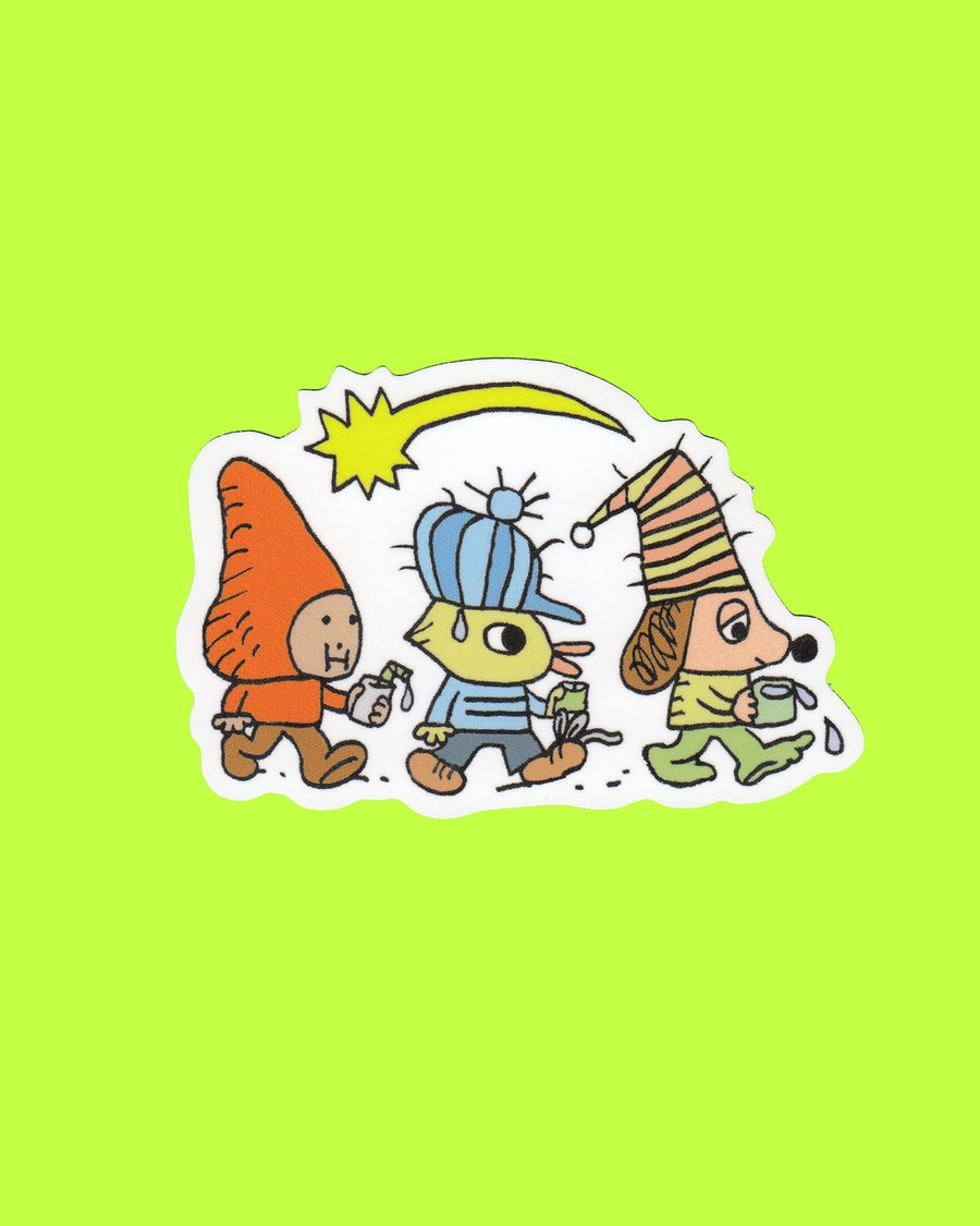 Shooting Star Vinyl sticker