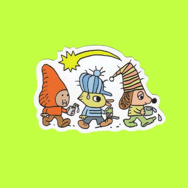 Shooting Star Vinyl sticker