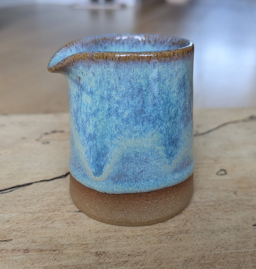 Turquoise diddy jug (toasted)
