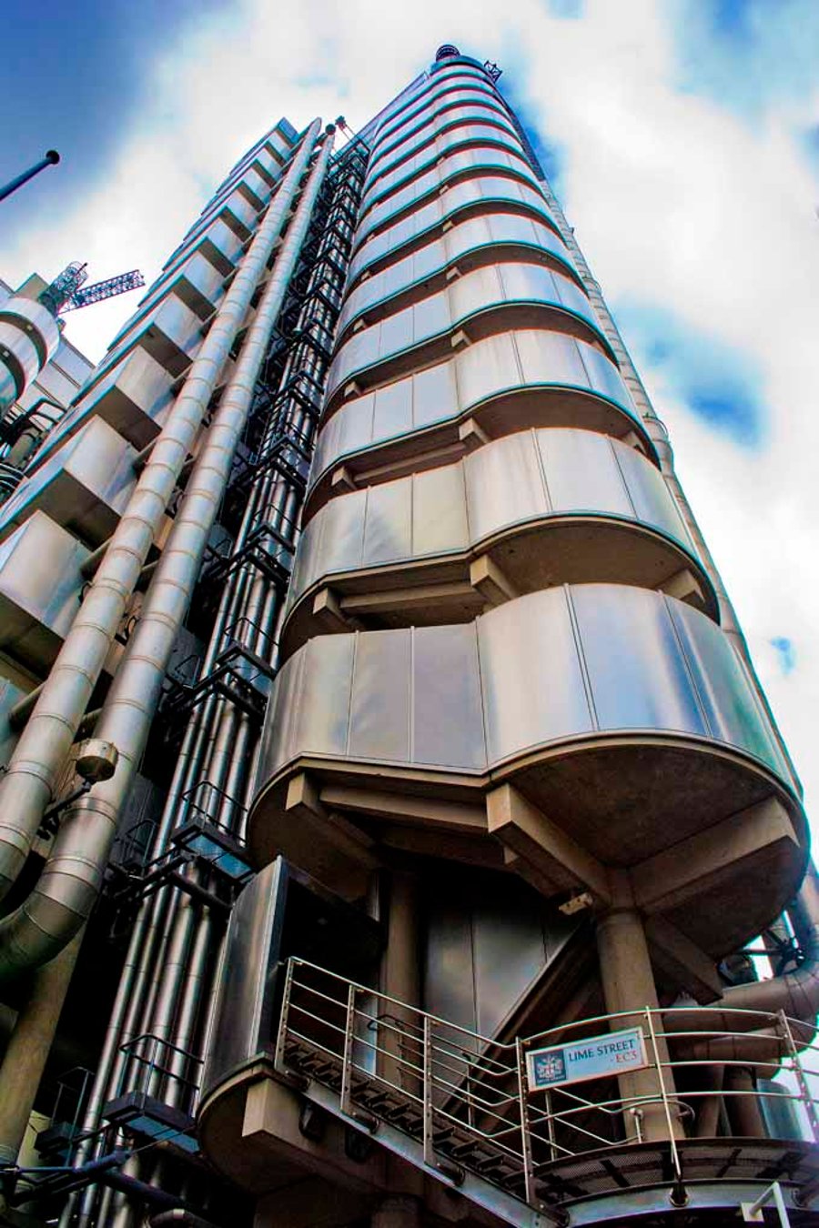 Lloyds of London building England UK 12"x18" Print