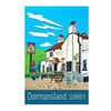 Dormansland Surrey travel poster print by Susie West