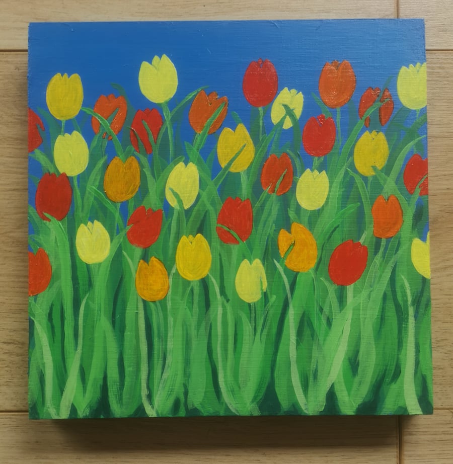 Tiptoe through the tulips