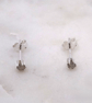 Labradorite Facet 3mm Gemstone Sterling Silver Stud Earrings November Birthstone - Image 3