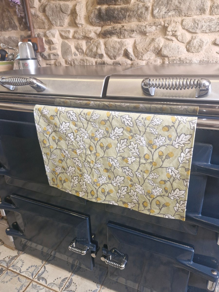 Acorn Cotton Fabric Tea Towels