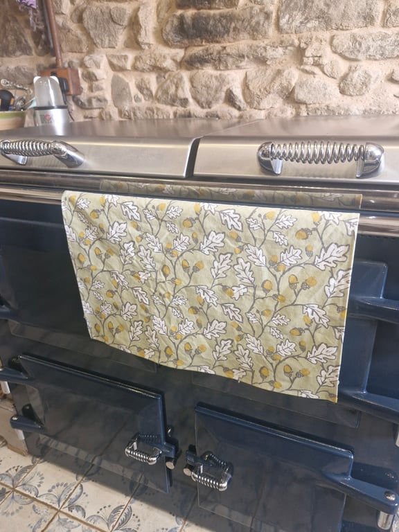 Acorn Cotton Fabric Tea Towels