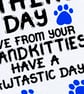 Father's Day Card For Grandad From Grandkitties, Fathers Day Card From Cats, Pet - Image 8