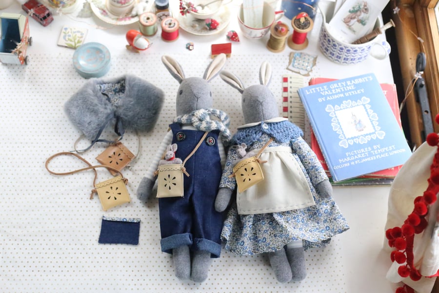 Heirloom Boy Bunny - Reserved for Millie