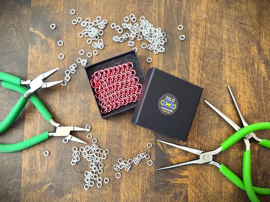 Chainmaille Fidget Sheet