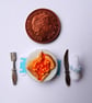1:12 Scale Beans on Toast Breakfast Plate Set for Two  - Image 3