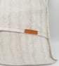 Cream patchwork envelope cushion cover.   - Image 2