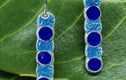 Enamel earrings 