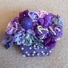 Basket of Flowers Brooch
