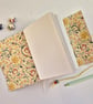 Red Leather Journal, Notebook or Sketchbook, with Renaissance Lining - Image 2