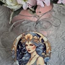 Art Dec Fairie Coaster