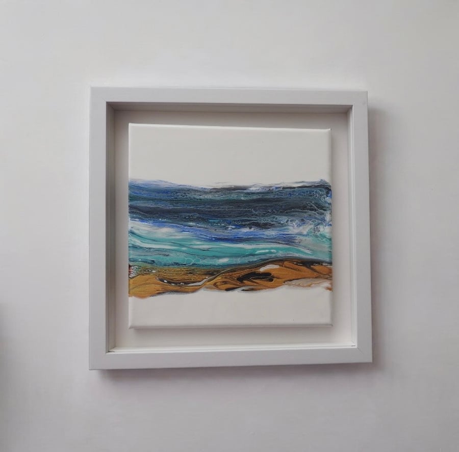 Northumberland coastline - Restless Sea 