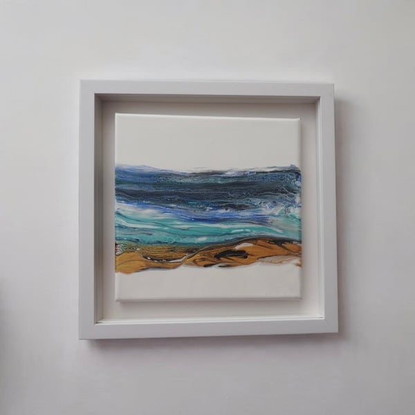 Northumberland coastline - Restless Sea 
