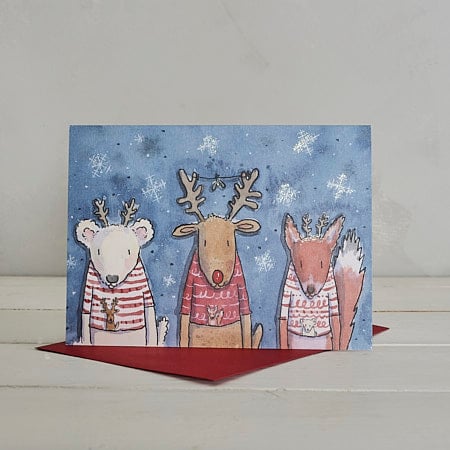 Christmas Jumpers Christmas card