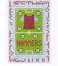 West Ham Cross Stitch Kit Size 4" x 6"  Full Kit