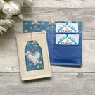 Tea bag wallet, tea lover gift