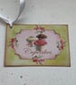 GIFT TAGS. Vintage-style ( set of 3) . Cupcakes. Cake. Wedding . Birthday. - Image 3