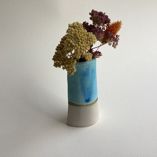 Small Slanted Landscape Vase