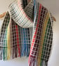 Staithes Stripe Handwoven Lambswool Scarf