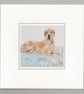 Gordon the Great Dane Dog handmade card - Image 1