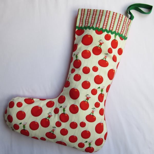 Christmas Stocking - Festive Mice SALE