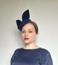 Ivory Felt Fascinator Hat – Elegant Women's Wedding & Races Headpiece  - Image 5