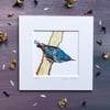 'Nuthatch' 5" x 5" Mounted Print