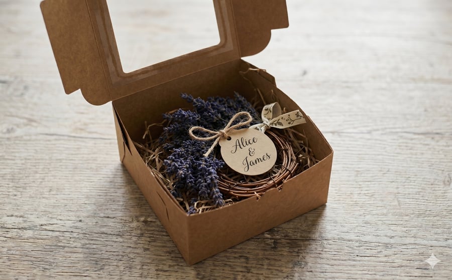 Eco Everlasting Flower Favour