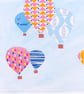 Colourful Hot Air Balloons blank card - Image 2