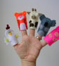 Set of 5 Finger Puppets - Image 1