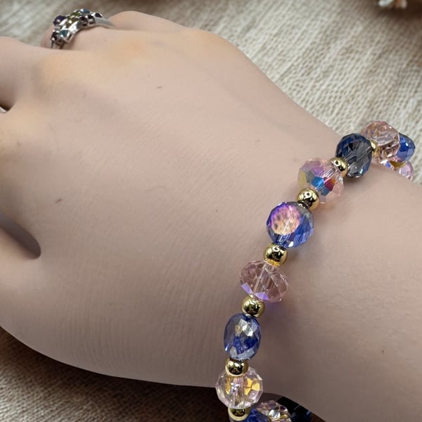 Spring Blue Aura bracelet