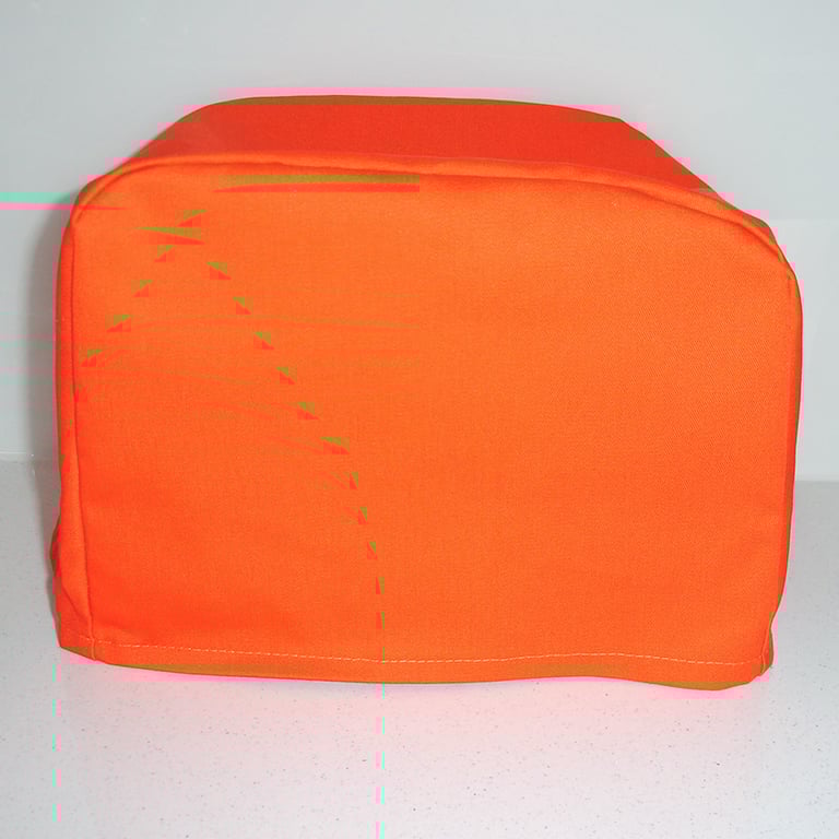 Toaster Cover Orange Dualit 2 Slice Toaster Dust Cover NOT PADDED