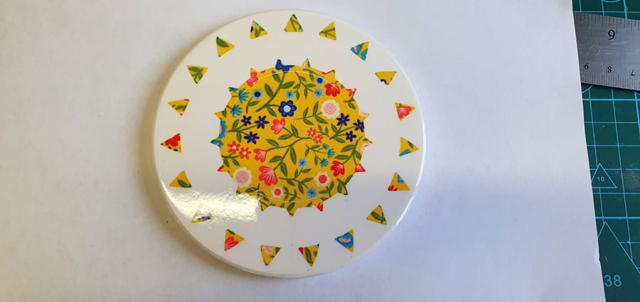Ceramic Printed Coaster 