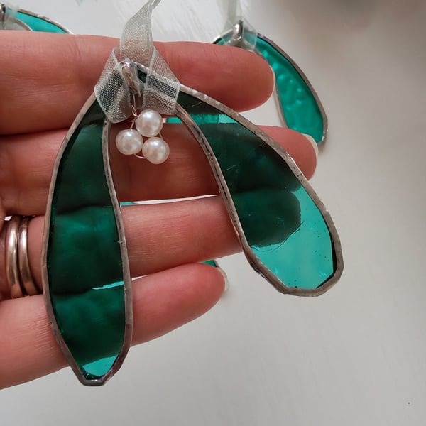 Stained glass Mistletoe 