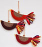 Christmas Decorations - Red Robin Trio