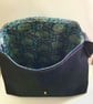 Denim satchel style crossbody bag. - Image 6