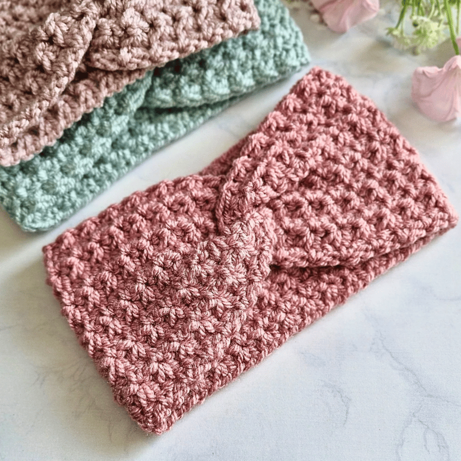 Crochet Toddler Headband - CLEARANCE 