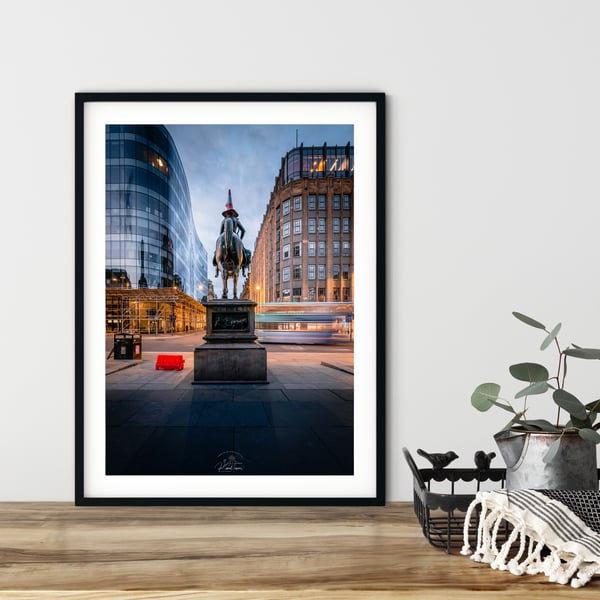 Bonnie Glasgow long exposure Signed mounted print