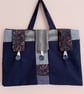 Bag with pockets, briefcase style bag . Document carrier. Music bag - Image 1
