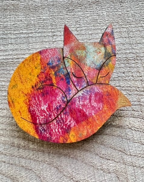 Fox Brooch