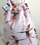 BALERINA & HEARTS DRAWSTRING BAG - Image 3