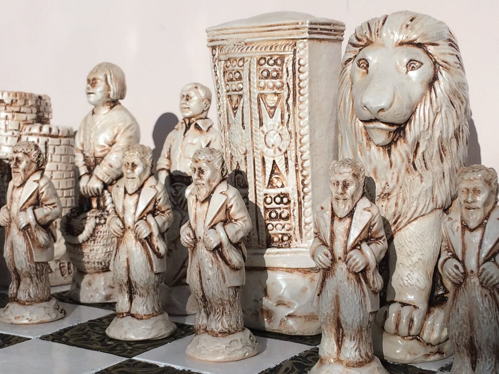 Narnia Chess Set - Handmade chess set - Chess pieces only