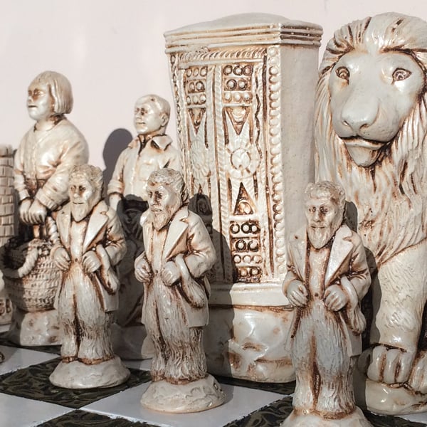 Narnia Chess Set - Handmade chess set - Chess pieces only