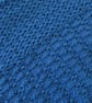 18" Baby Boys Patterned  Blue Cardigan with collar - Image 5